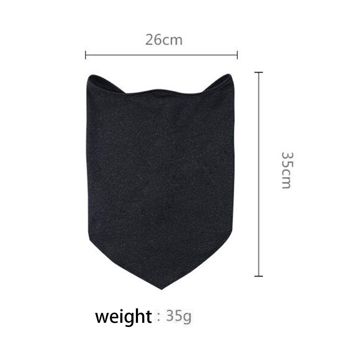 Summer Thin Scarf Bandana Half Face Mask for Motorcycle Cycling Riding Headwear