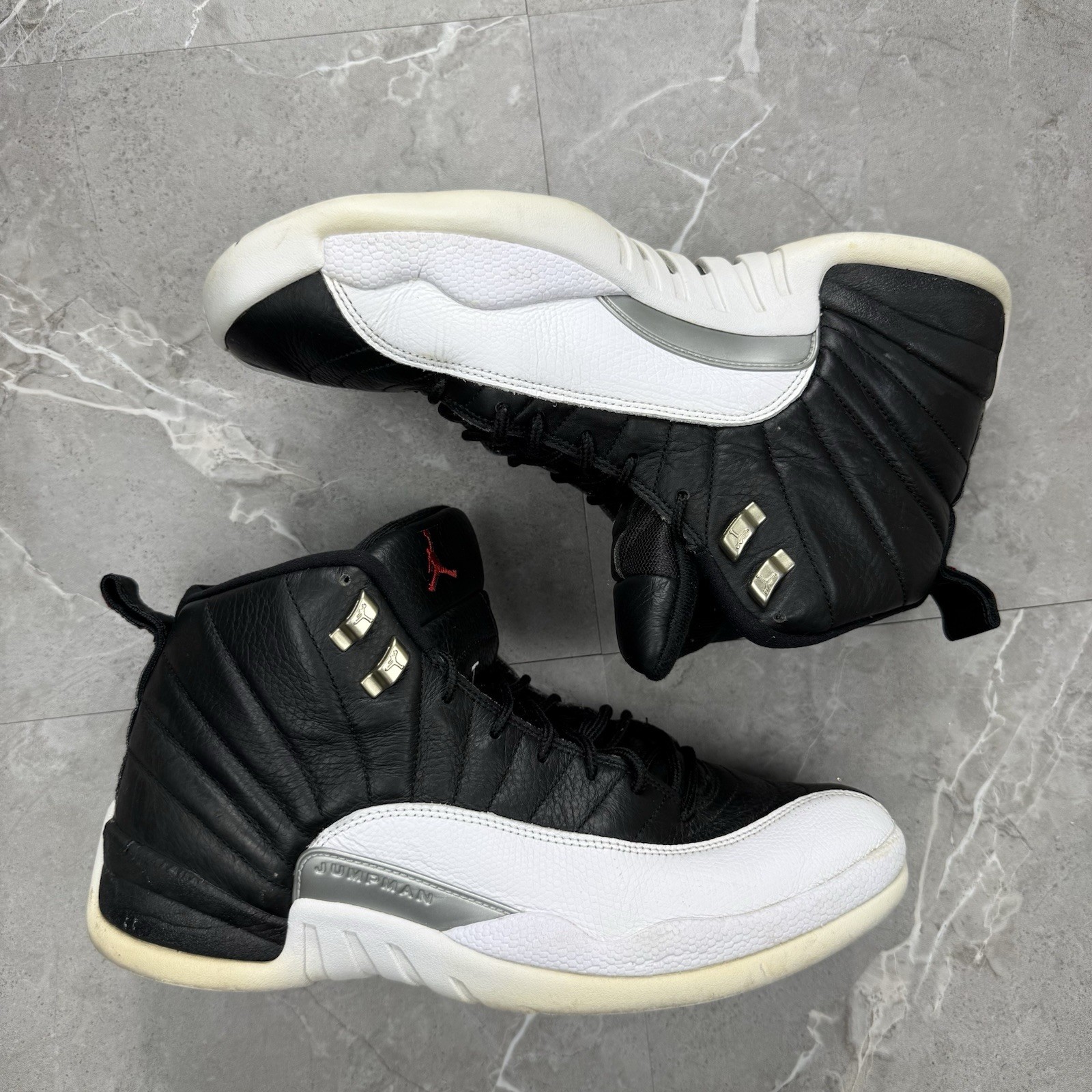 Nike Air Jordan 12 Retro Playoff 2022 Size 13 CT8013-006 Black White