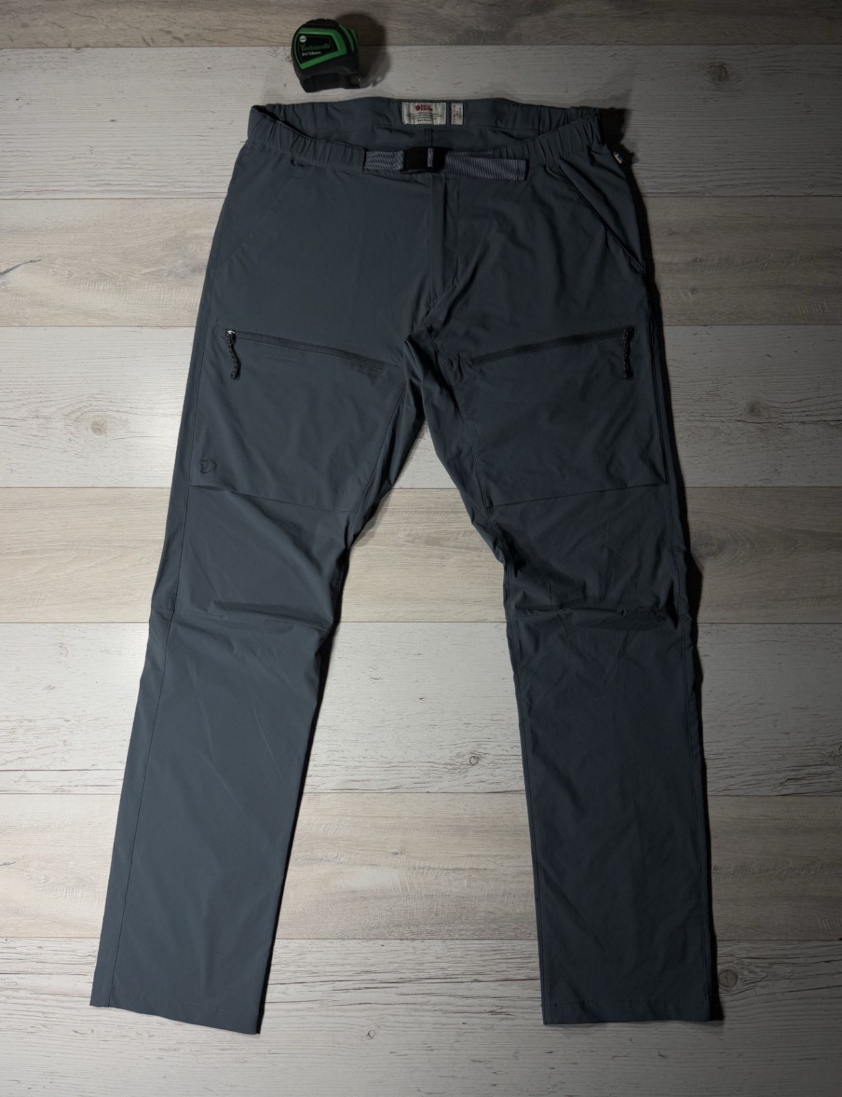 Fjallraven Abisko Lite Trekking Trousers Mens Size 32 Long blue Hiking Outdoor