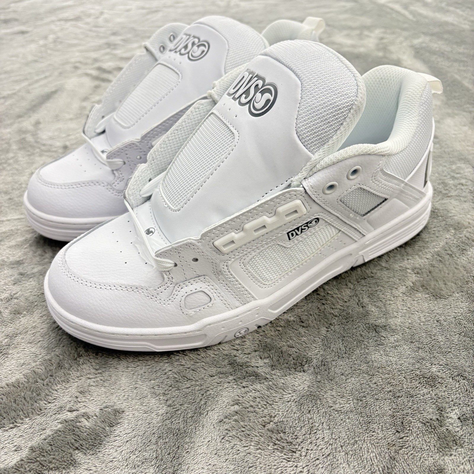 DVS Comanche Men’s 10 Shoes Sneakers Skate White/White DV01310100 DVF0001310-100