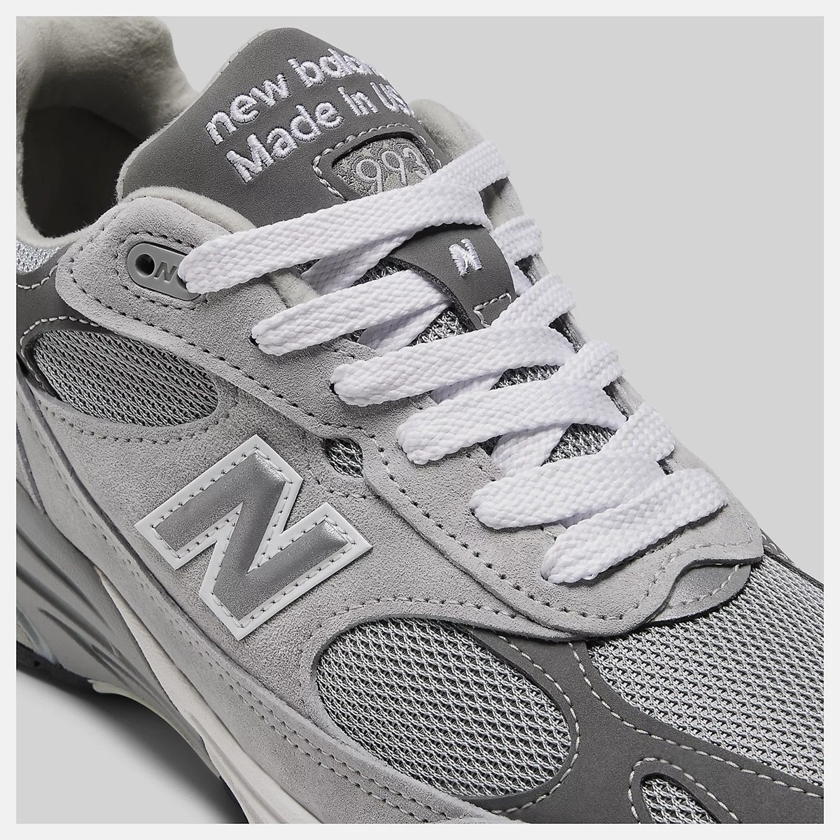 New Balance 993 ‘Grey White’ MR993GL Lifestyle Running Sneakers