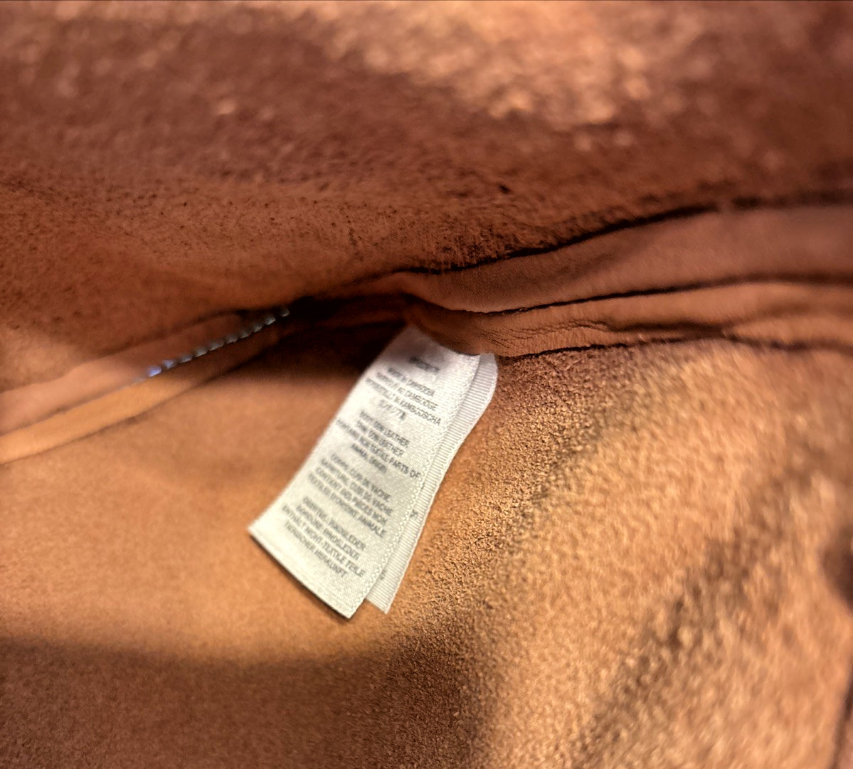 Madewell Simple Crossbody Two-tone Leather Bag in Olive Blush Adjustable Strap