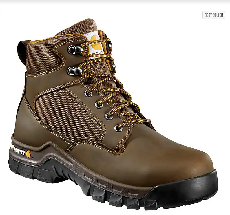 Carhartt Men’s Rugged Flex 6″ Steel Toe Work Boot – NO DUTIES – SALE
