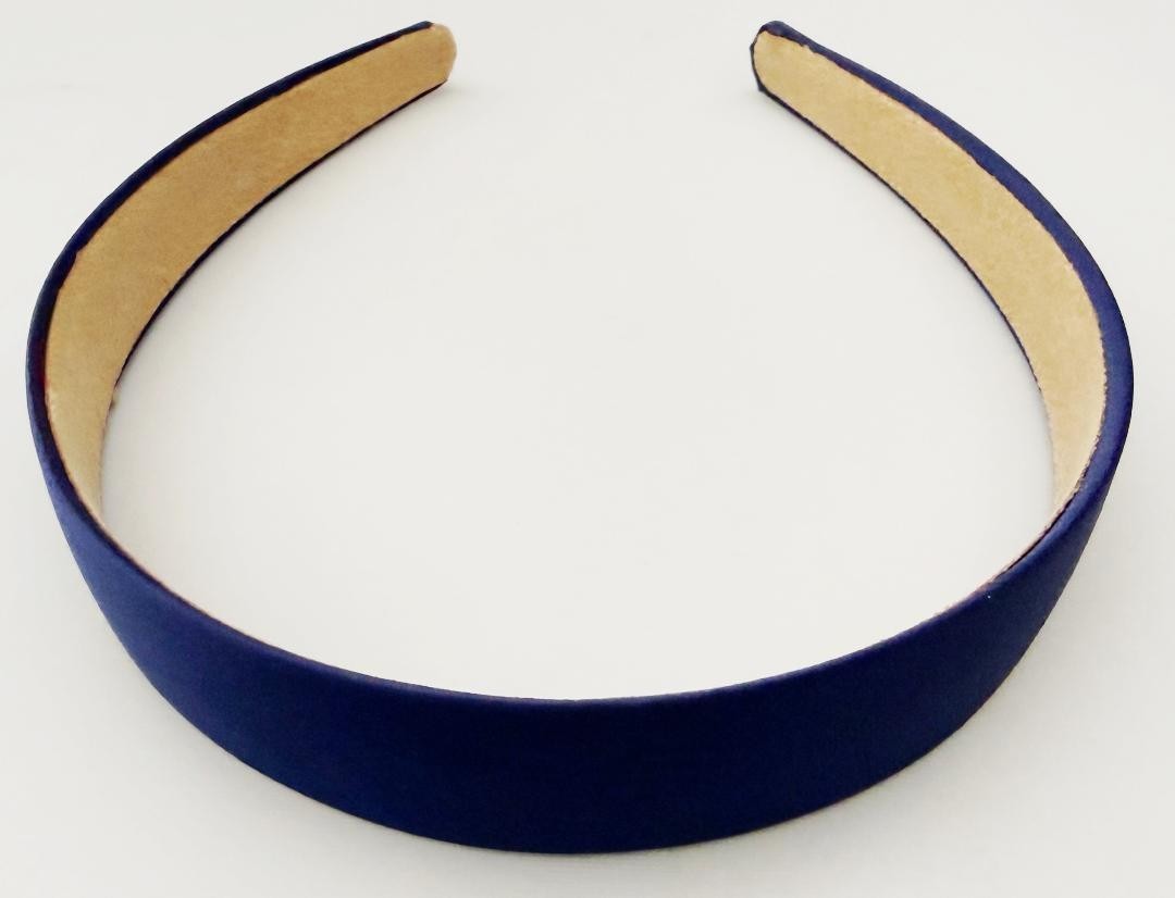 1-inch NEW WIDE SATIN HEADBAND SELECT COLOR FREE USA SHIPPING