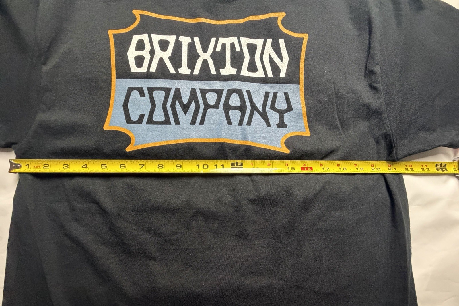 Brixton Company Pillar Trippy Graphic Mens SS Shirt Sz L Standard Fit B89/90