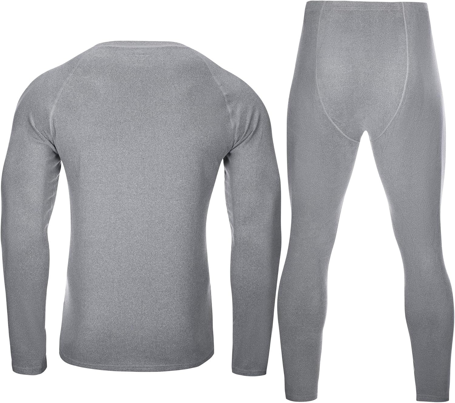 Men Thermal Underwear Set Long Johns Fleece Lined Compression Base Layer Winter