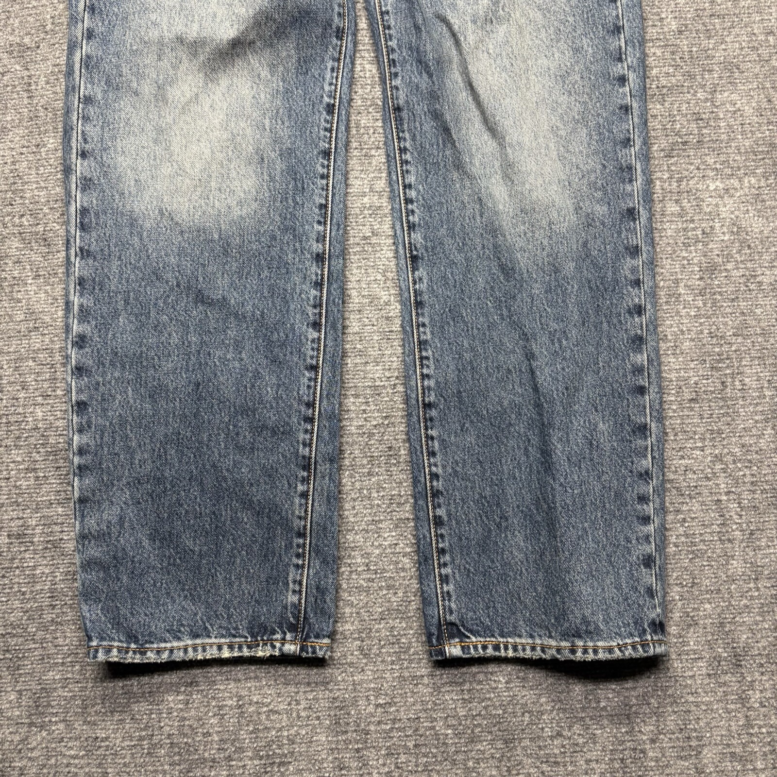 Levis Premium 568 Loose Straight Leg Jeans Mens 30×32 Blue Denim 29037-0059
