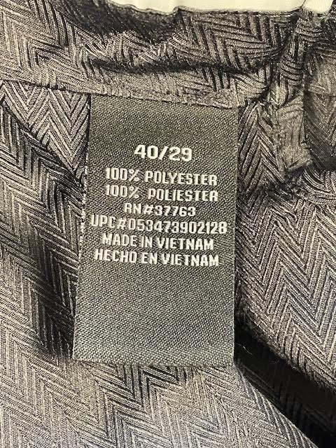 Perry Ellis Portfolio mens dark gray dress pants size 40X29