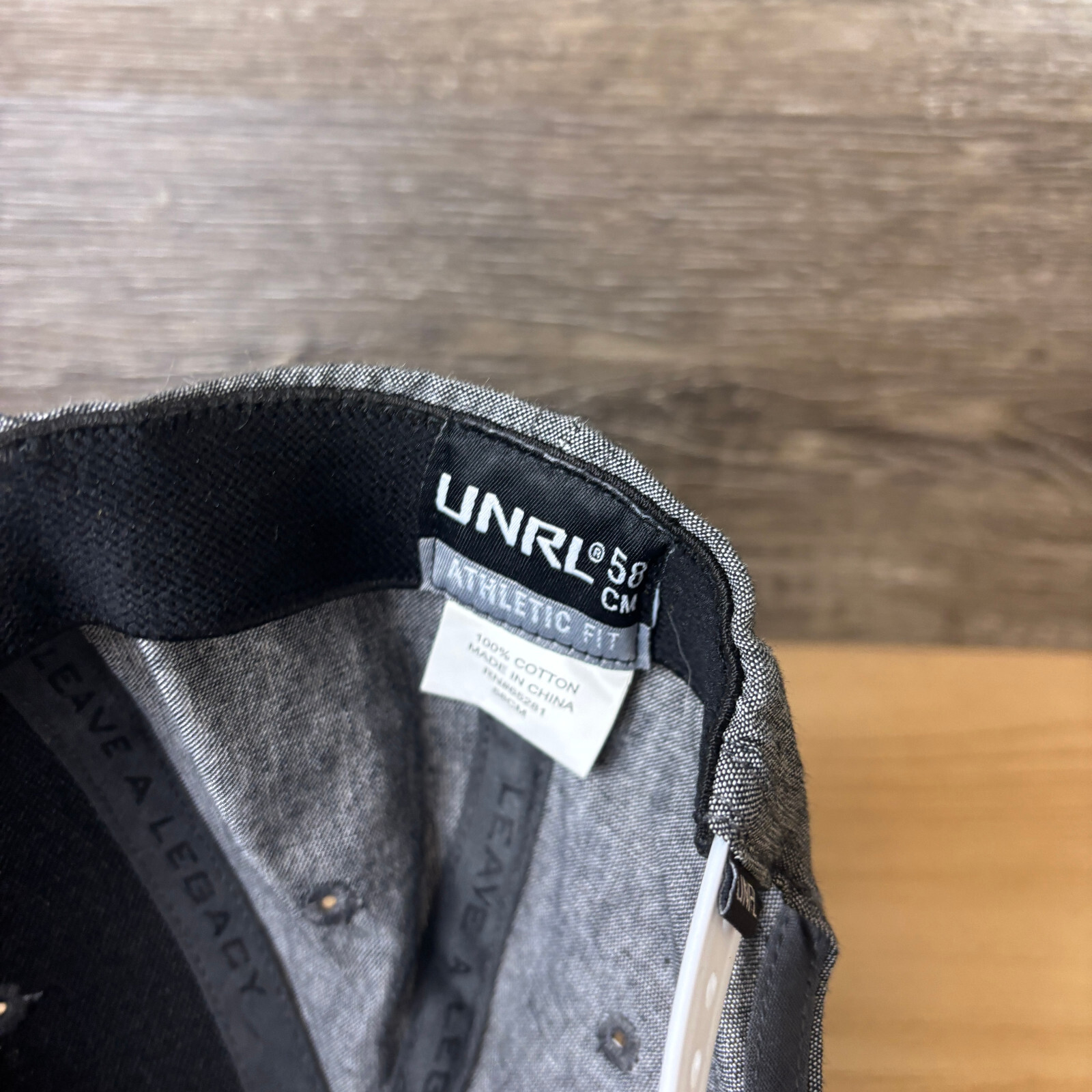 UNRL Hat Cap Snap Back Gray V36 Logo Patch Performance Outdoors