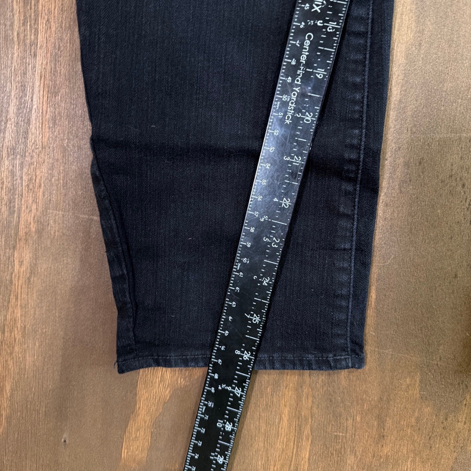 G Start Raw Womens Jeans Black Deconstruck High Rise Skinny Y2K 36×28 (35×26.5)
