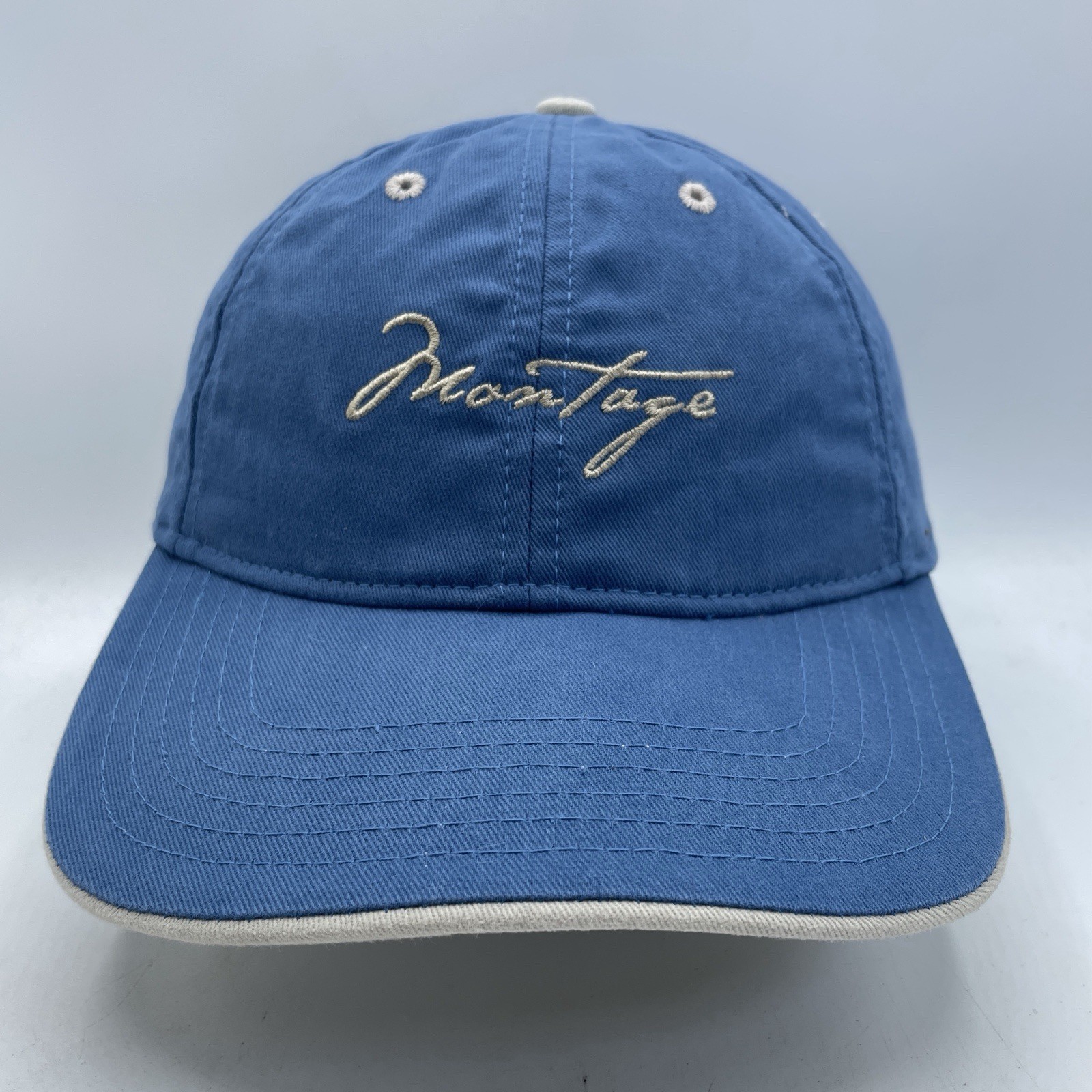 Montage Laguna Beach Hat Adult Strapback Blue Baseball Dad Cap Resort Hotel Golf