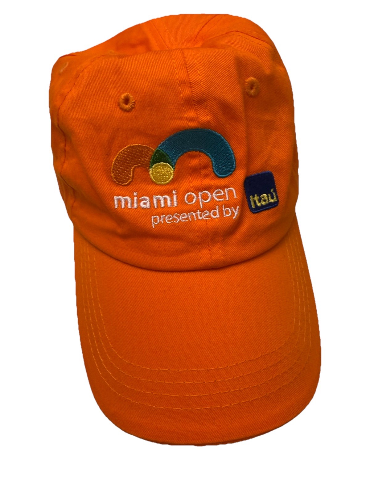 2017 Miami Open by Itaú Tennis Miami Masters Cap Hat Orange Roger Federer