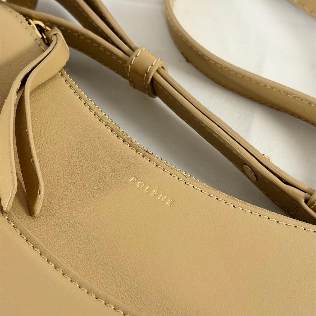 POLENE Num ro Dix Leather Shoulder Bag from Japan