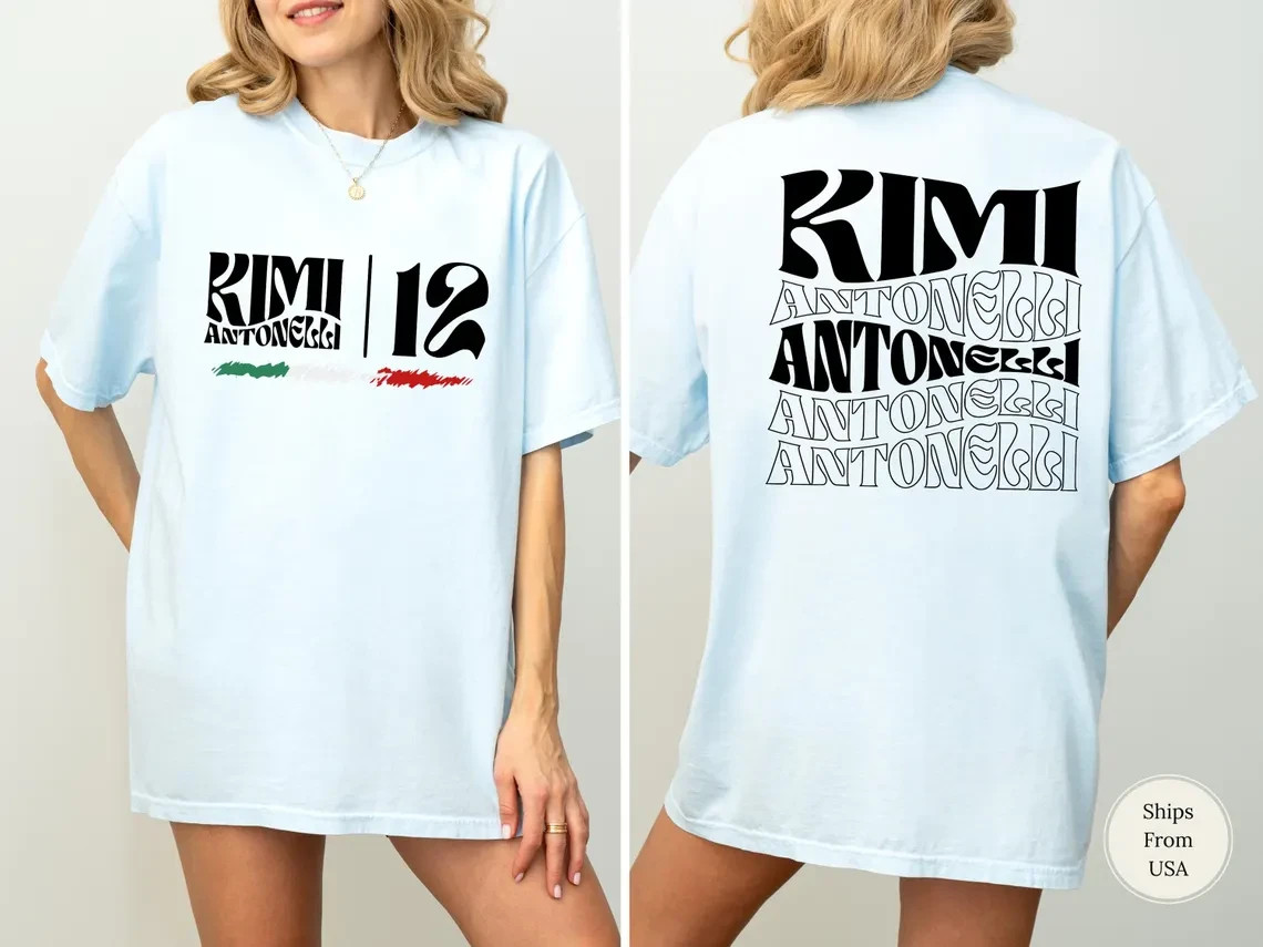 Kimi Antonelli Vintage Formula One , Grand Prix Motorsport Antonelli Fan Look