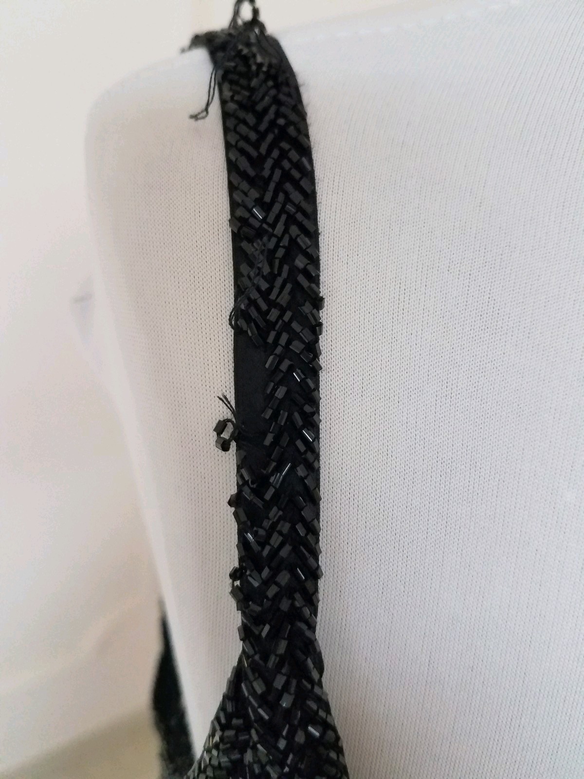 $1785 “Carmen Marc Valvo SIGNATURE” Fish Tail Bow Black Glamour Gown Dress 8 Med