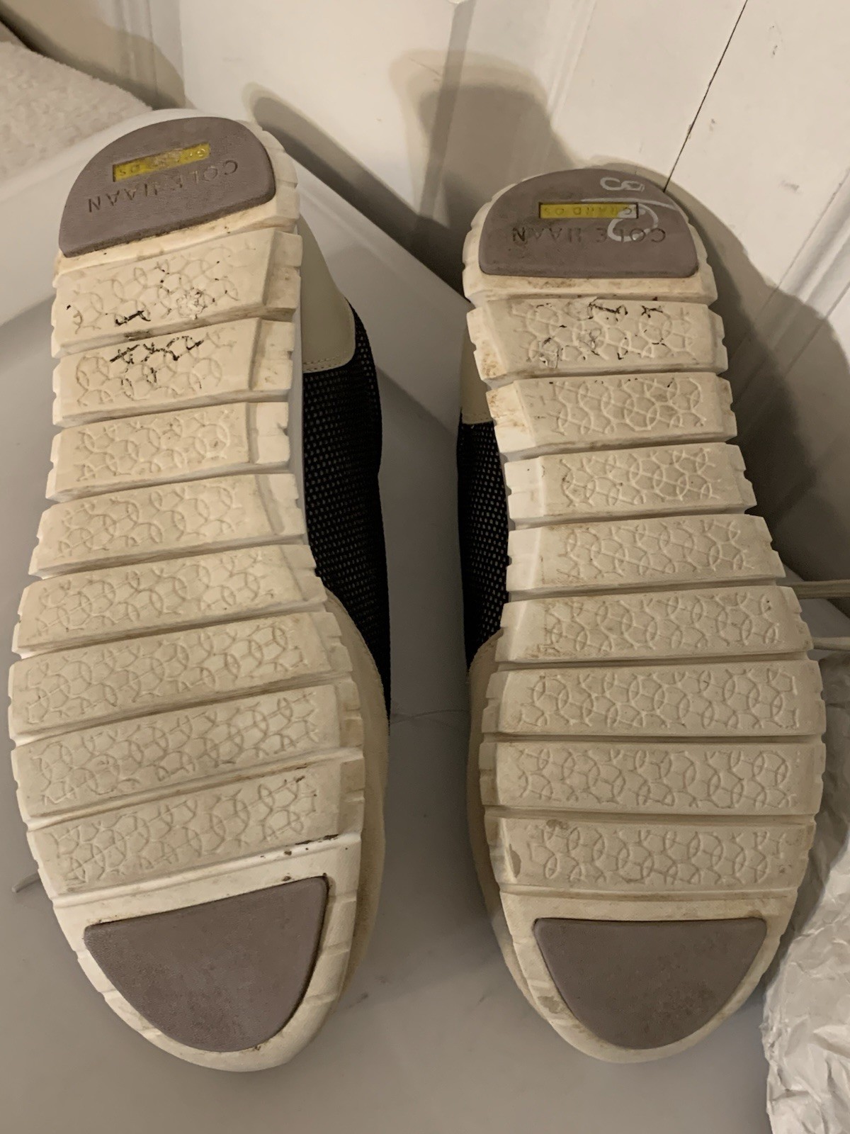 COLE HAAN ZEROGRAND.OS LEATHER MESH LUXURY SNEAKER SHOES SLIP ON WOMEN 9B