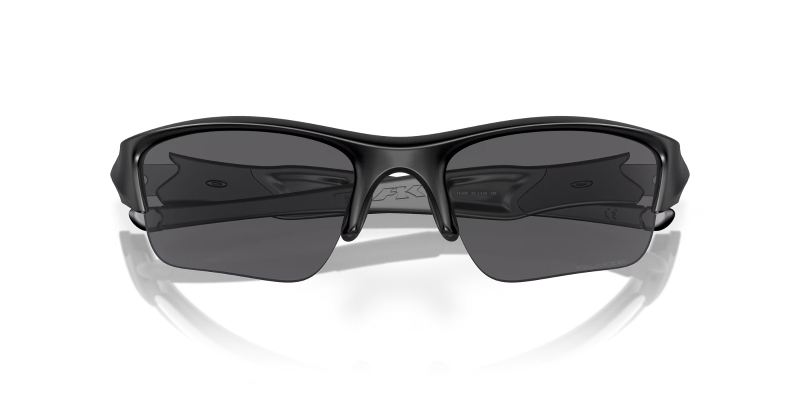 Oakley SI Flak Jacket XLJ Polarized Sunglasses 11-435 Matte Black/Grey