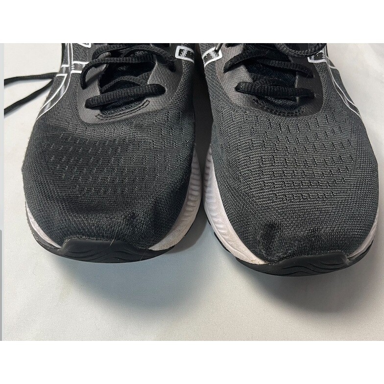 ASICS Running Shoes GEL-Excite 9 Lightweight Athletic Sneakers Black White W 11