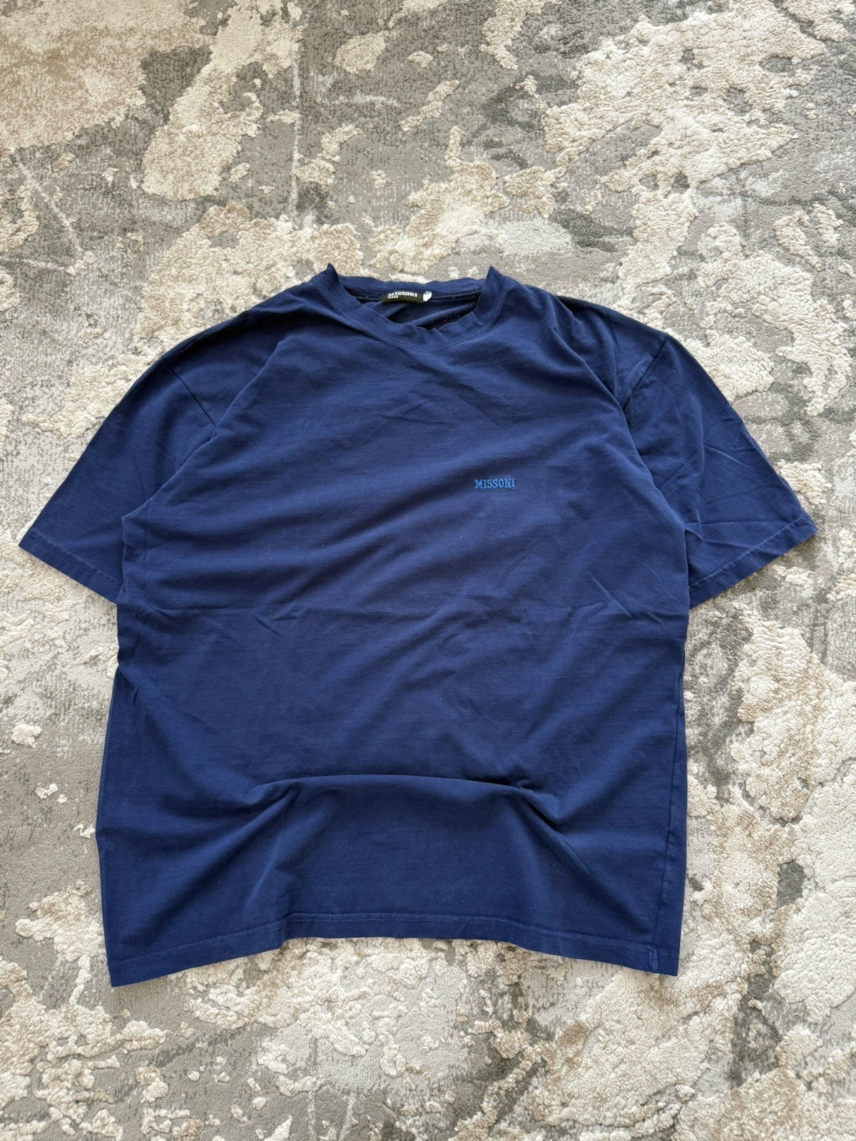 Missoni Mare T-Shirt Blue M Size Luxury Men’s Made In Italy