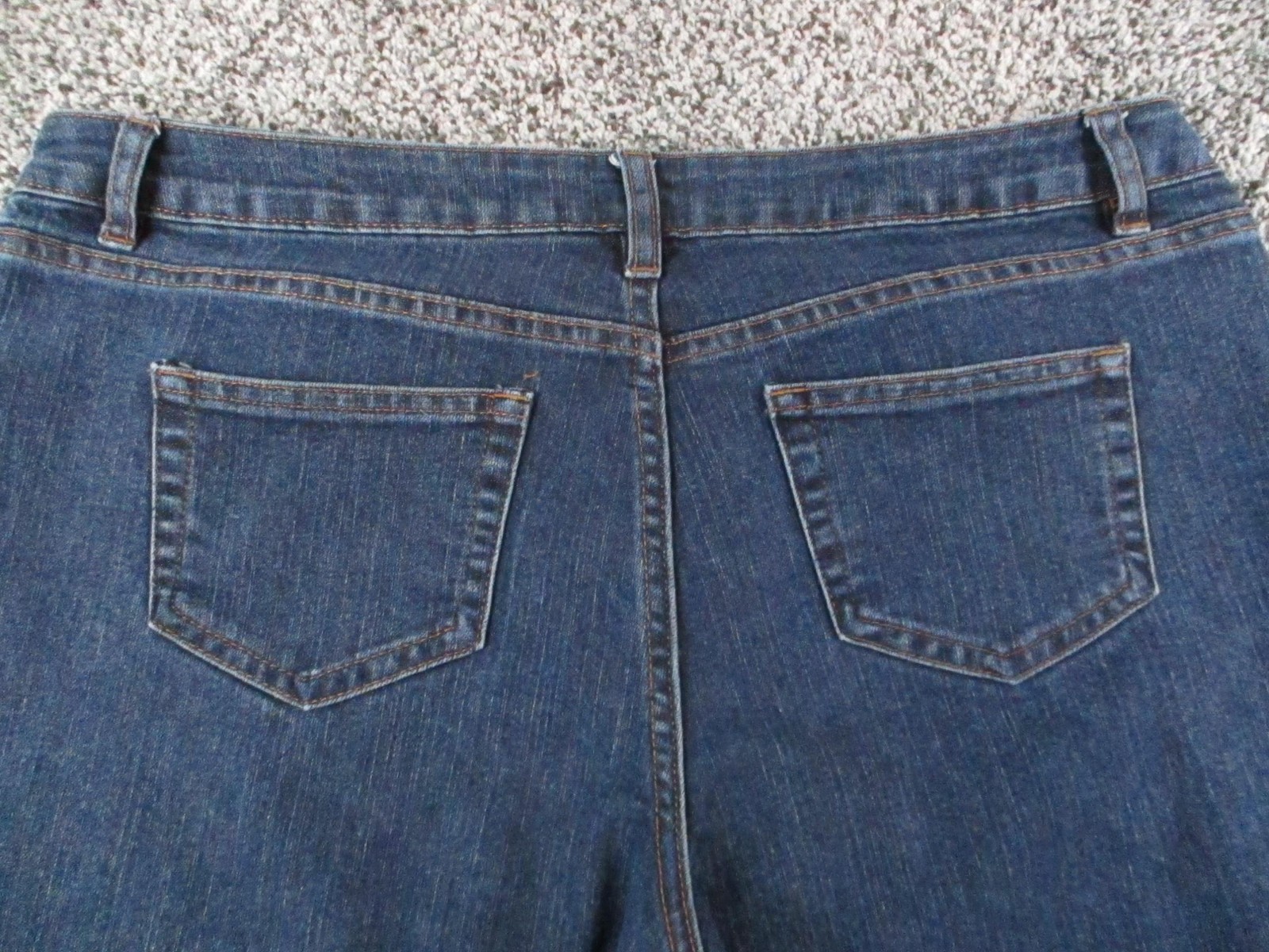 Bobbie Brooks Jeans Womens 14 Blue Medium Wash High Rise Straight 34×30