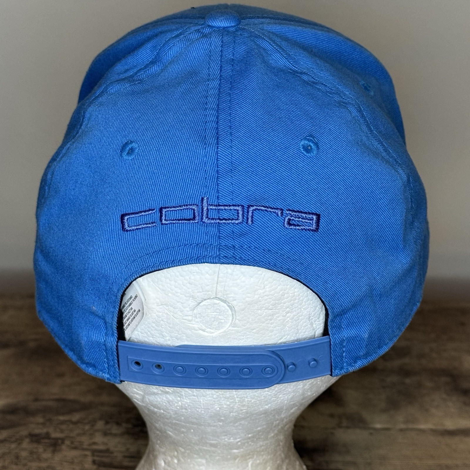 King Cobra Puma Golf Snapback Hat Cap Blue Tour Exclusive Adjustable One Size