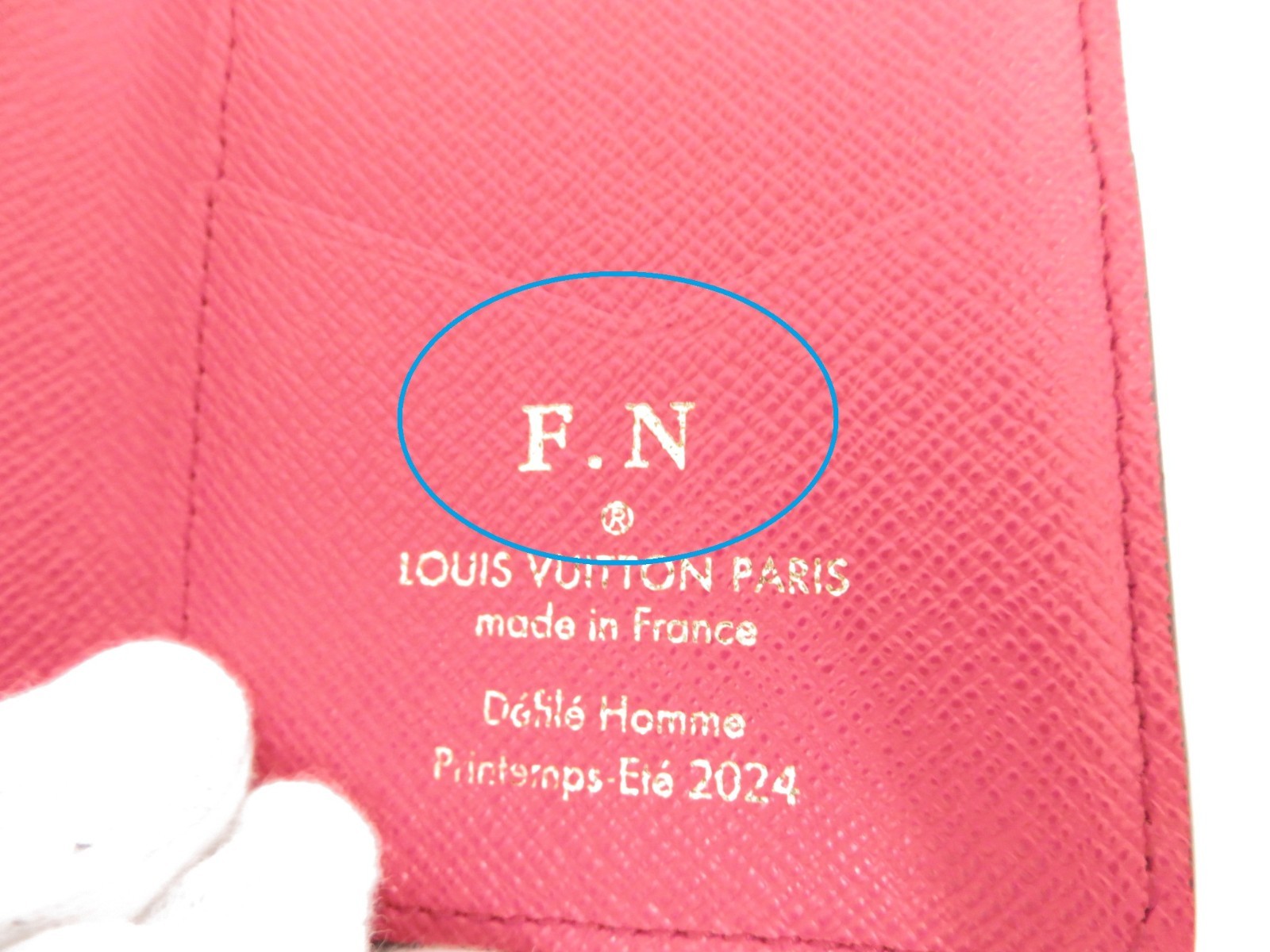 Auth LOUIS VUITTON Damier Giant Pocket Organizer de Poche Card Case F#53497