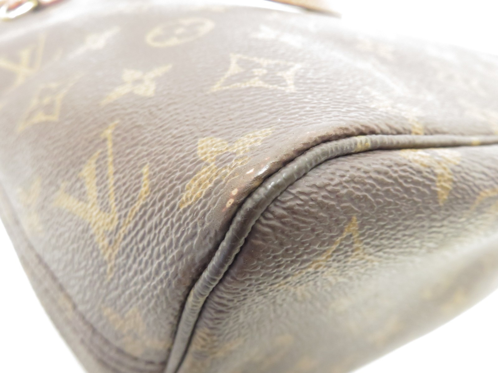 Authentic Louis Vuitton Monogram Neverfull PM Tote Bag Handbag F#52637