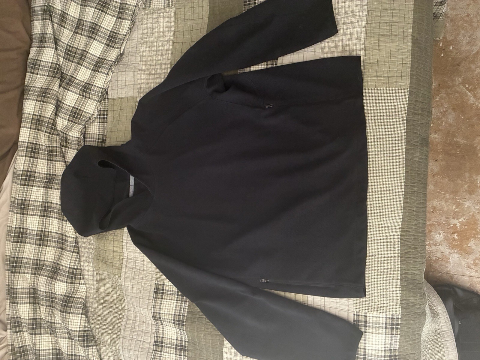 Lululemon Men’s Textured Spacer Hoodie XXL Black