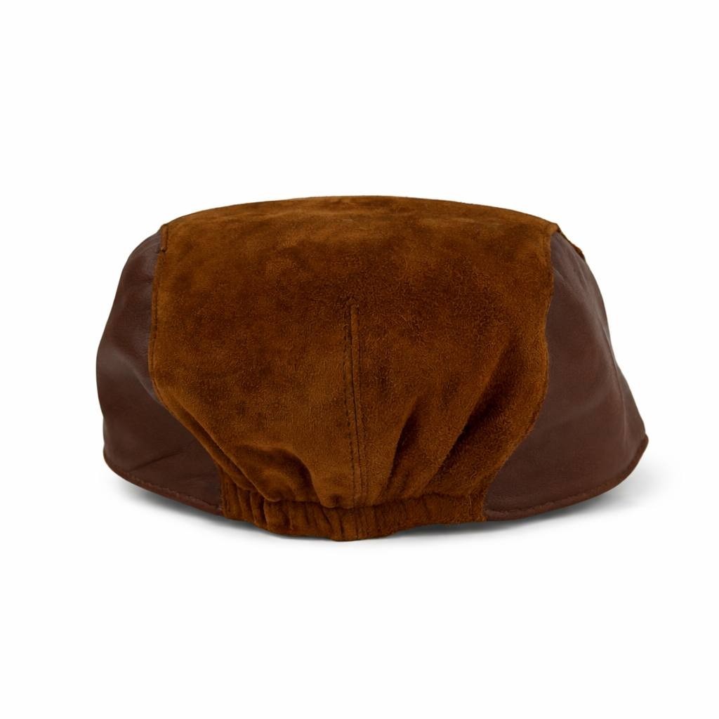 Men’s Gatsby Leather Flat Cap Newsboy Driving Hat Vintage Hat