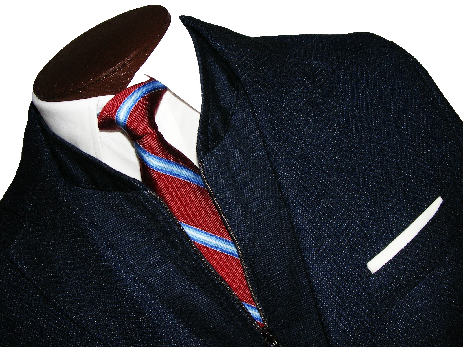 MEN 44R TAILORED SLIM FIT CORNELIANI ID ITALY IDENTITY ZIP BIB SPORTCOAT JACKET