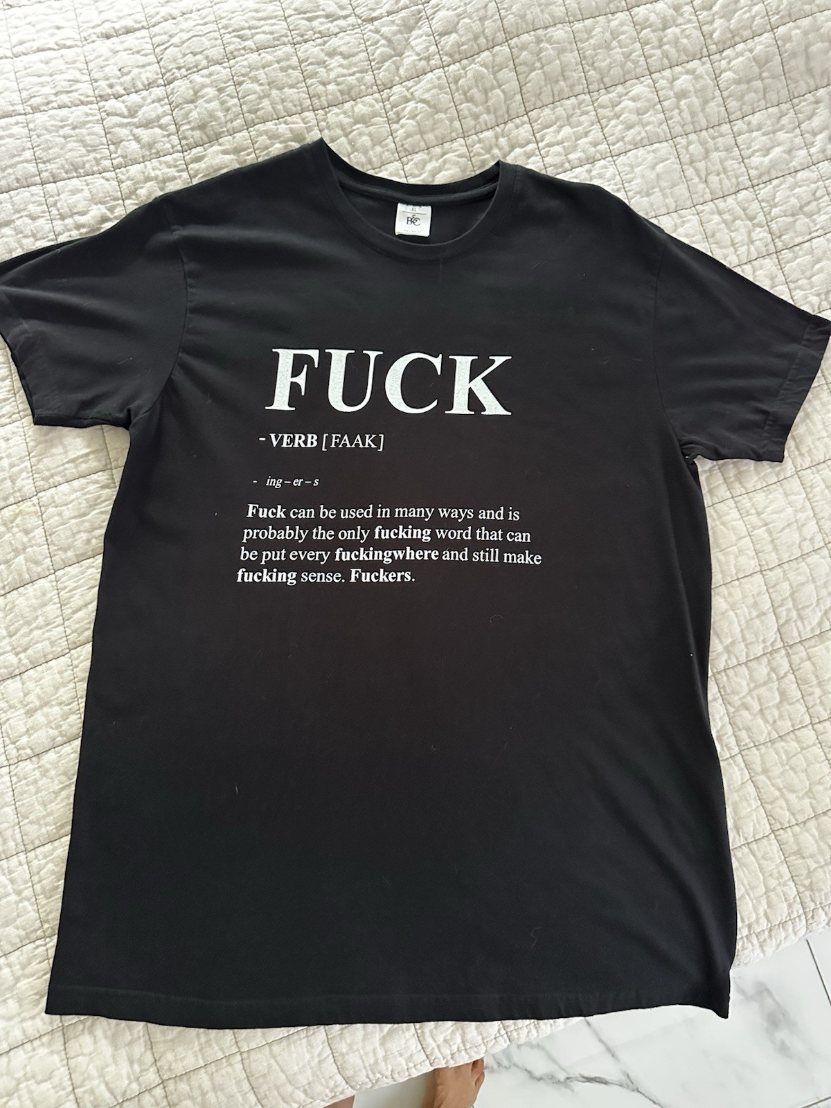 Men’s Tshirt XL (B&C Collection) 100% Cotton