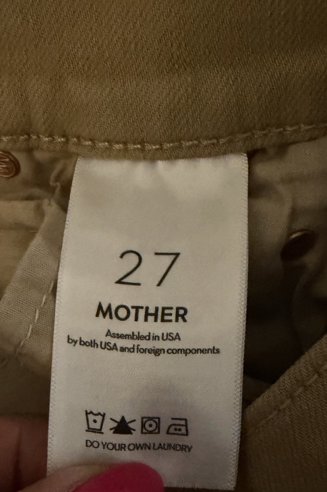 Mother Women’s The Mid Rise Dazzler Ankle Jeans In Play Date Size 27