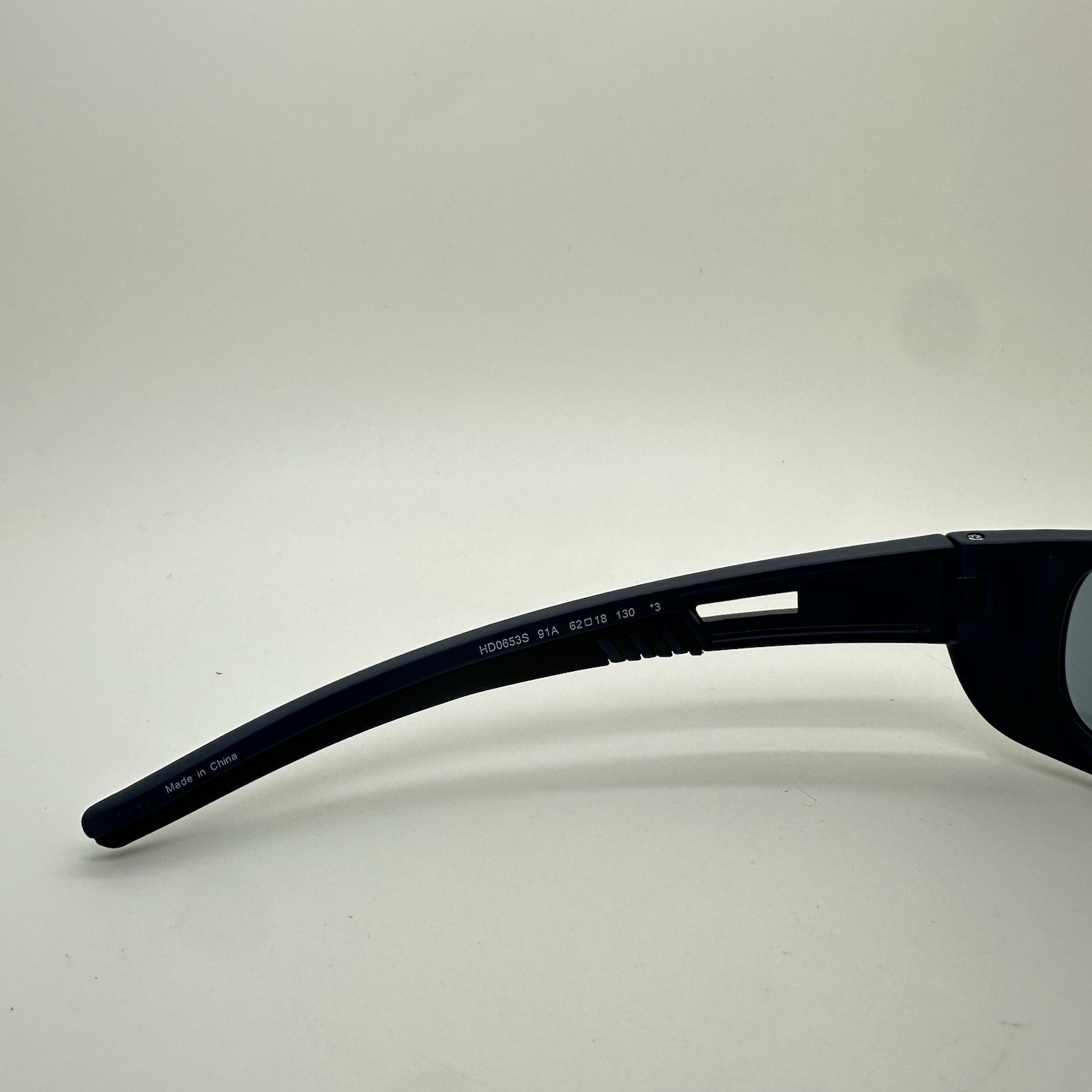NEW Harley-Davidson Riding Sunglasses Dark Blue Grey HD653S 91A 62mm AUTHENTIC
