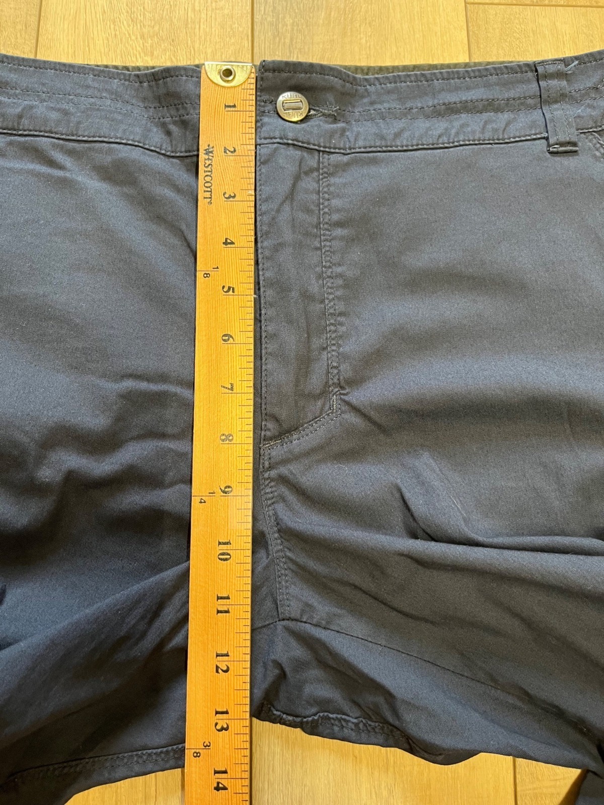 Kuhl Resistor Lite Chino Pants Blue Mens Tag 38×32 Actual 38×30.5 Hiking Stretch