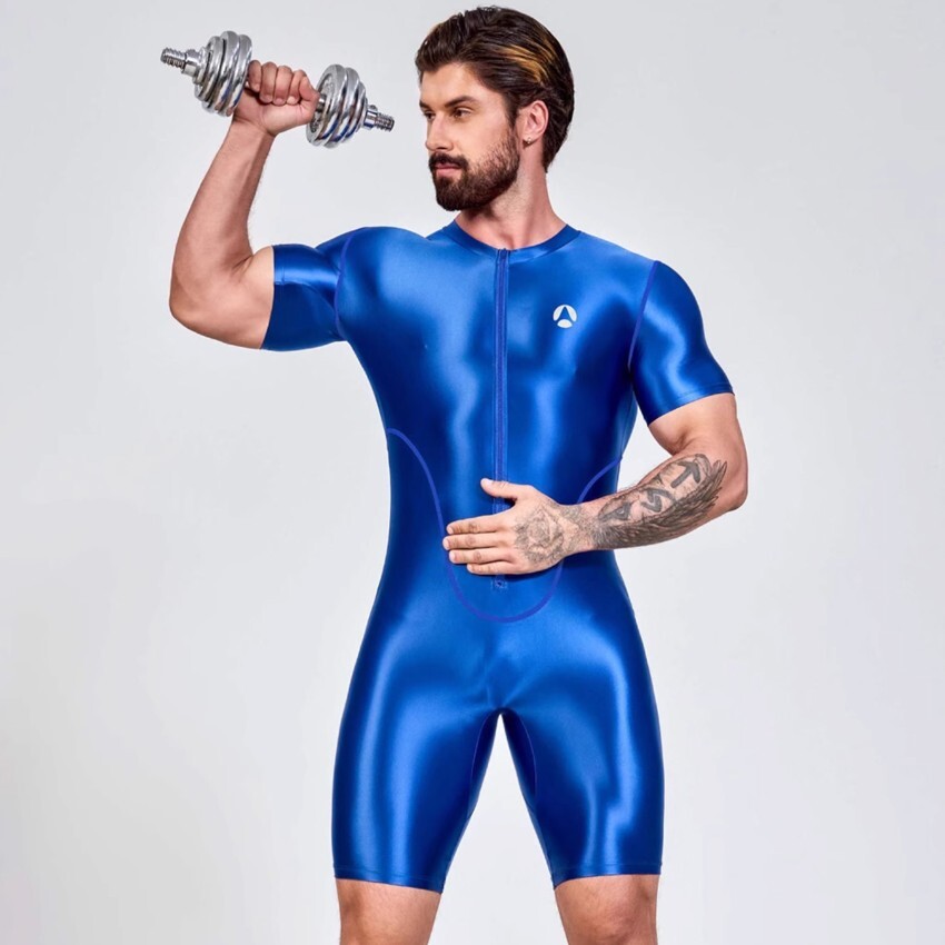AMORESY Olympus Men’s Tracksuits Jumpsuits Bodysuit Tights Overalls Suits Cyclin