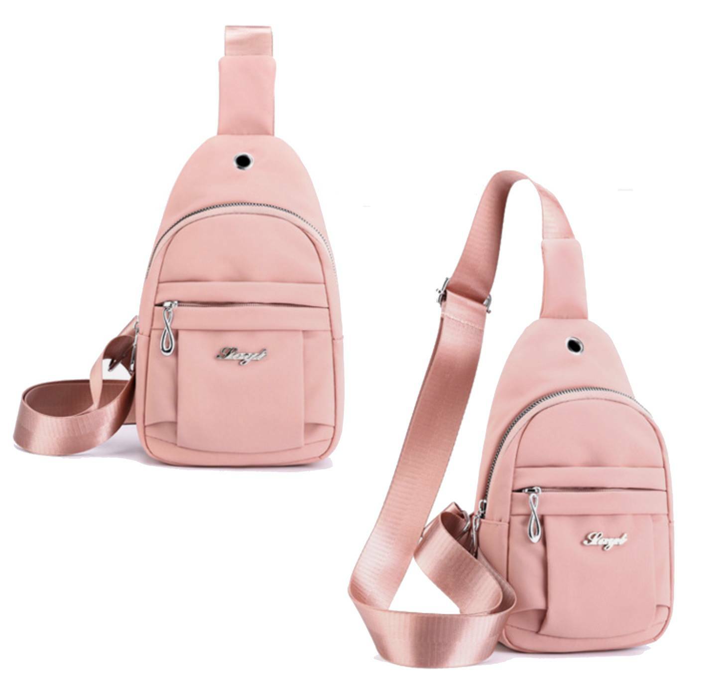 Women Chest Bag Mini Shoulder Messenger Girl Sling CrossBody Waterproof Backpack