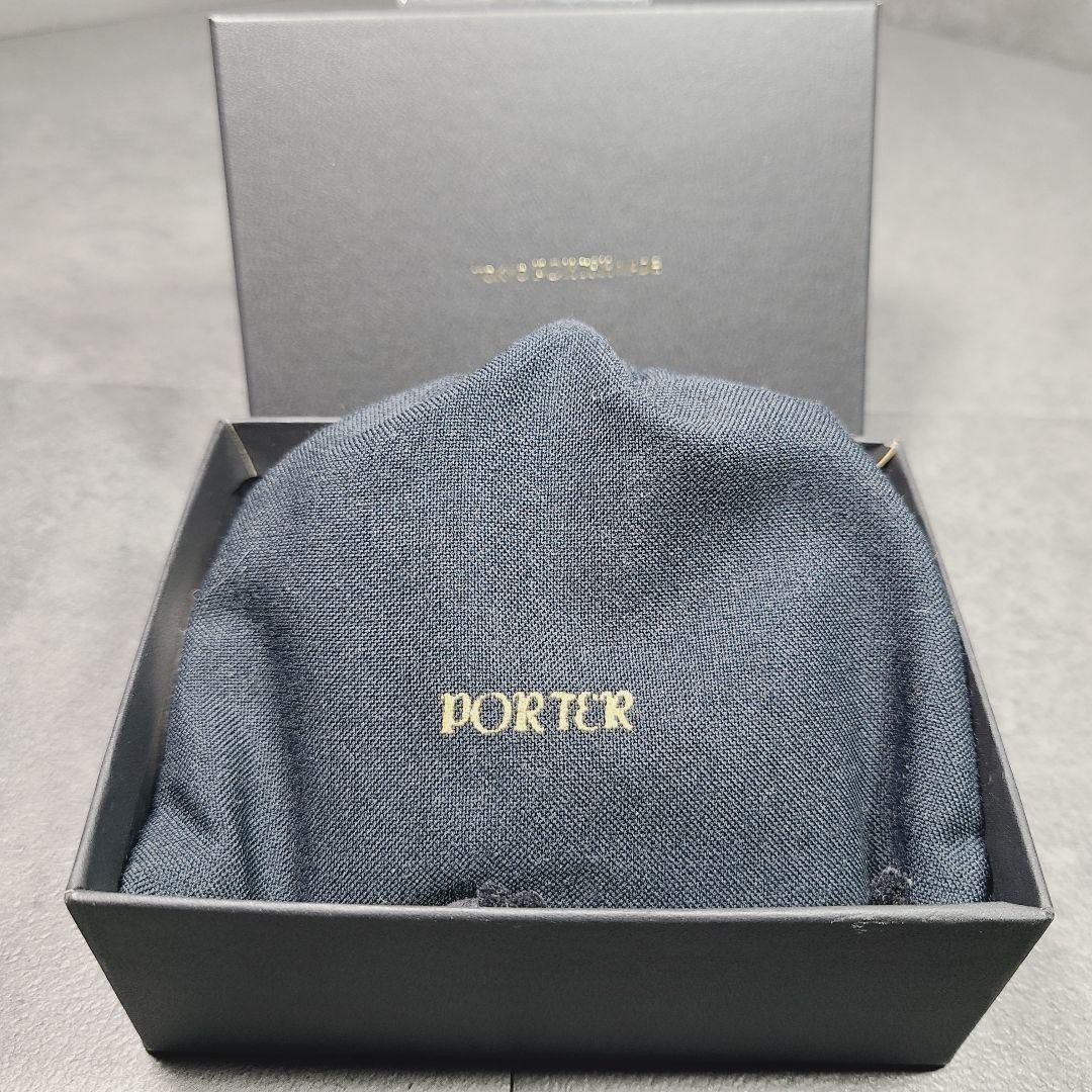 PORTER Porter Film Coin Case Round Zipper Black