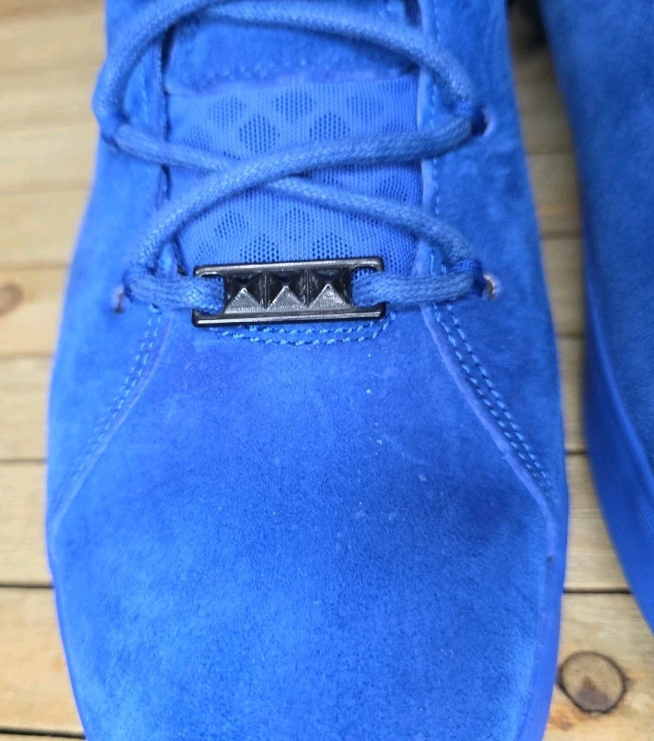 Nike LeBron XII 12 NSW Lifestyle QS Game Royal Suade 716417-400 James Sz 13 Shoe