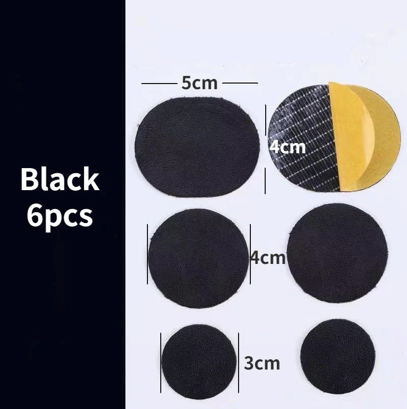 6pcs Shoe Heel Repair Patches Self Adhesive Anti Wear Protector – NEW
