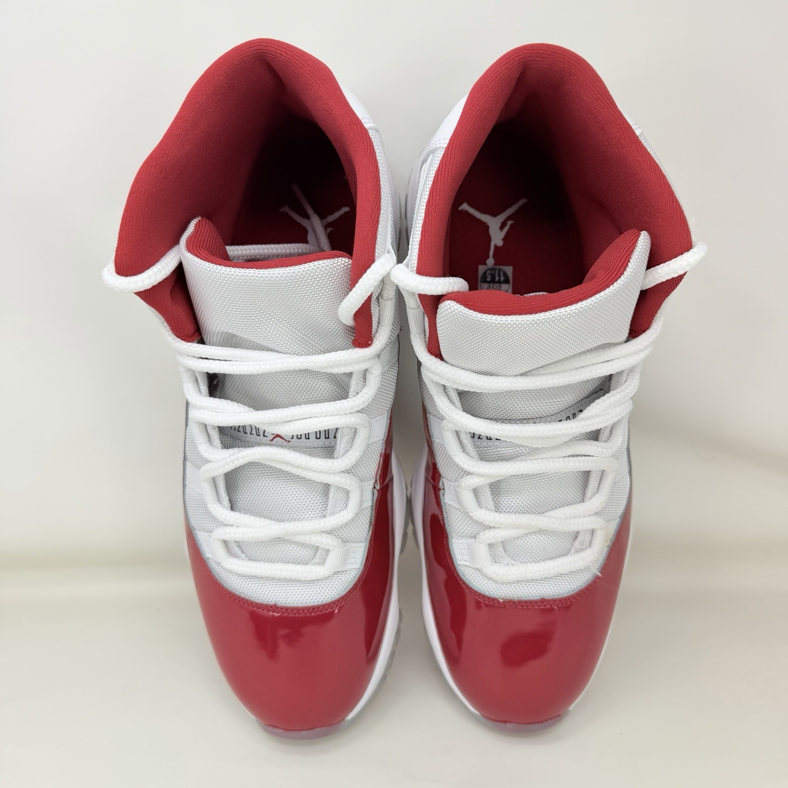 Nike Air Jordan 11 Cherry Retro Shoes Red White 2022 Men’s Size 11.5