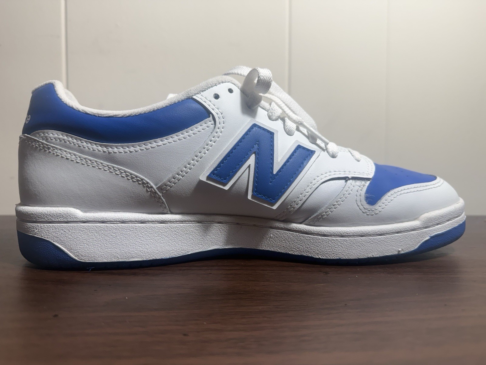 New Balance 480 White/Blue Mens Size 11