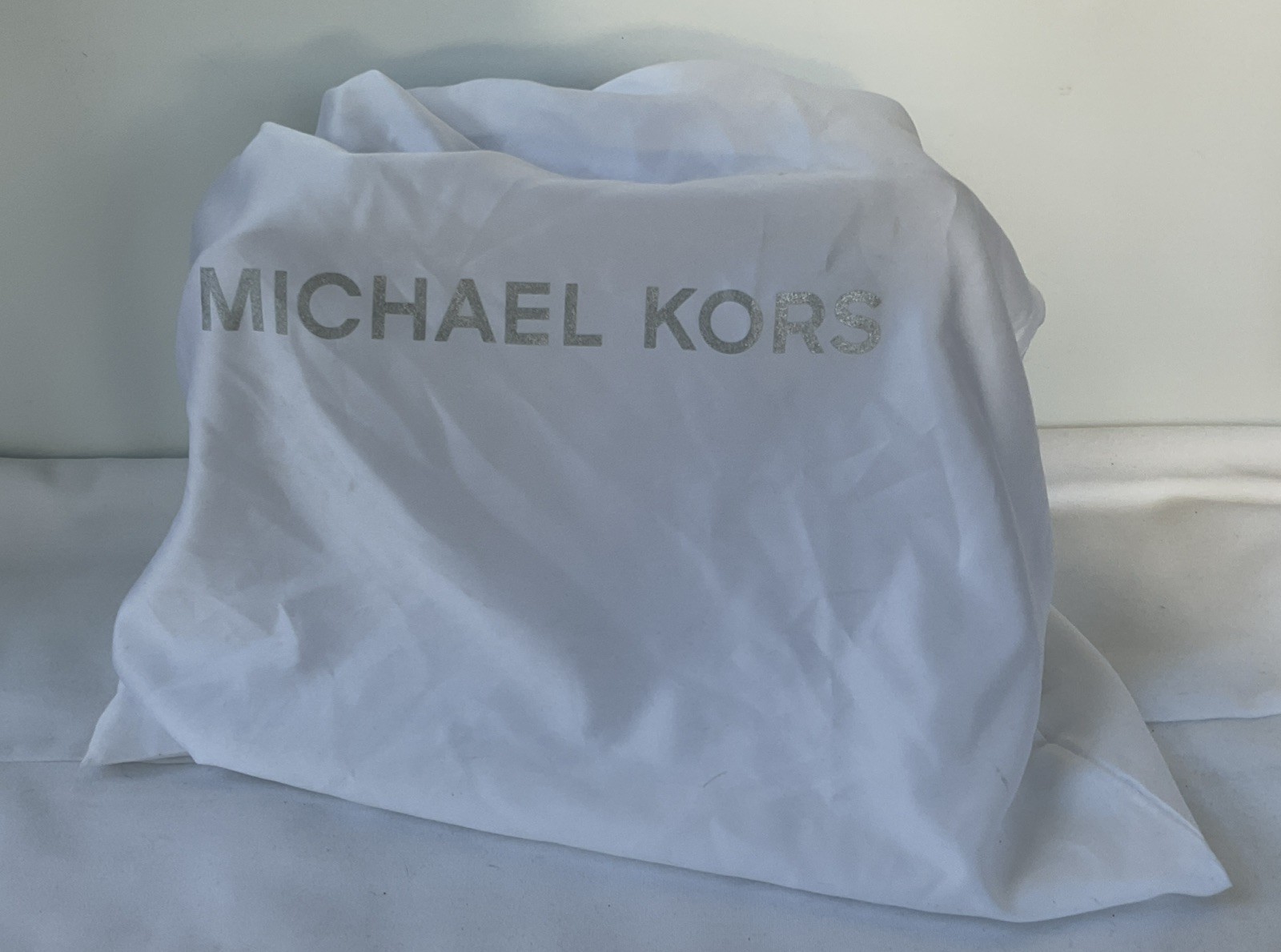 Michael Kors Savannah Medium Saffiano Taupe Satchel Leather Handbag