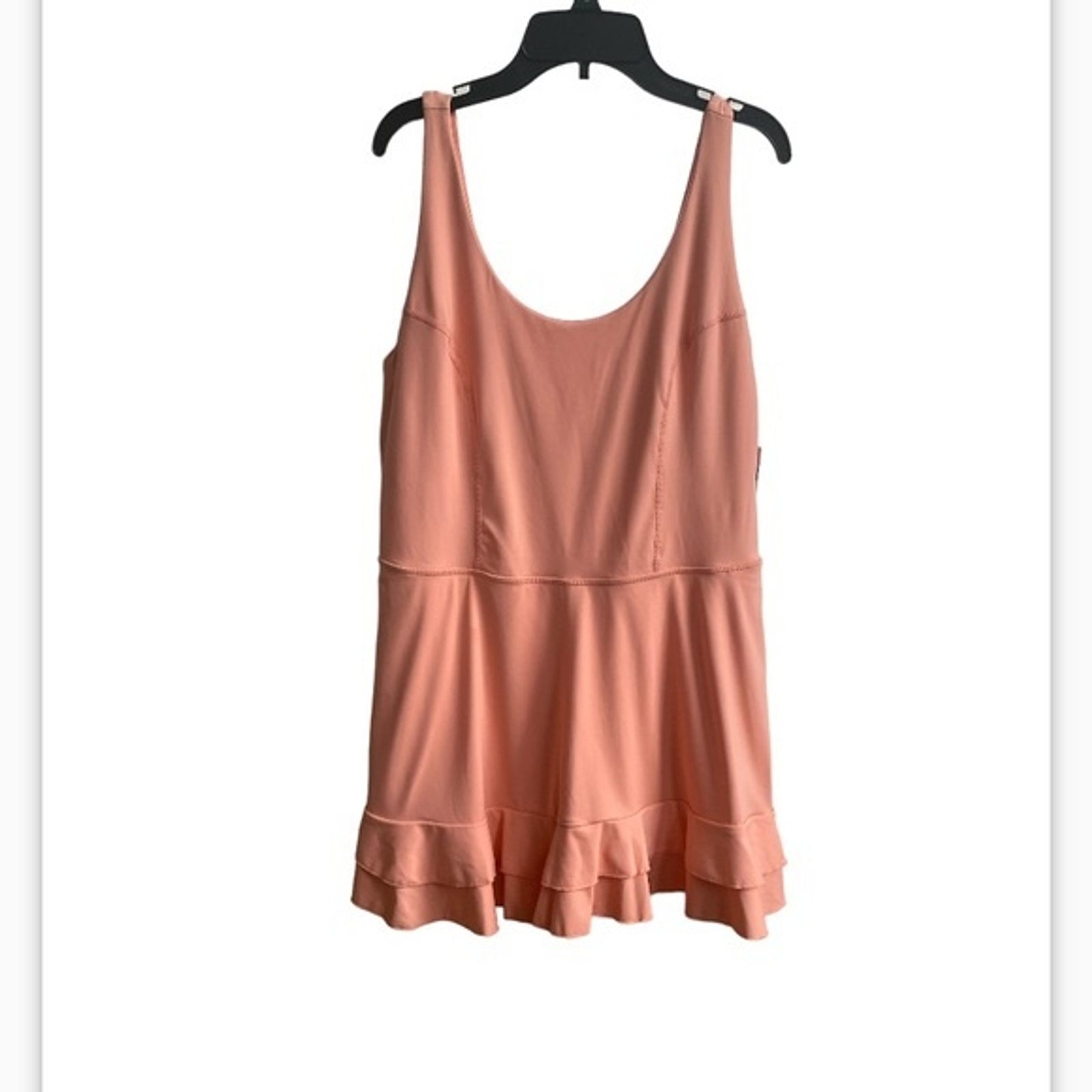 NWT JoyLab Women’s Ruffle Active Tennis Dress Skort w/Pockets Size XLarge Sunset