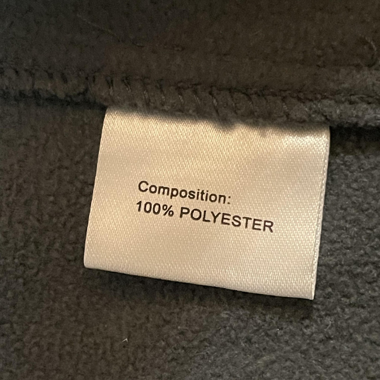 Tacvasen Tactical Fleece Jacket Men Large Gray Hooded Full Zip Military Gorpcore