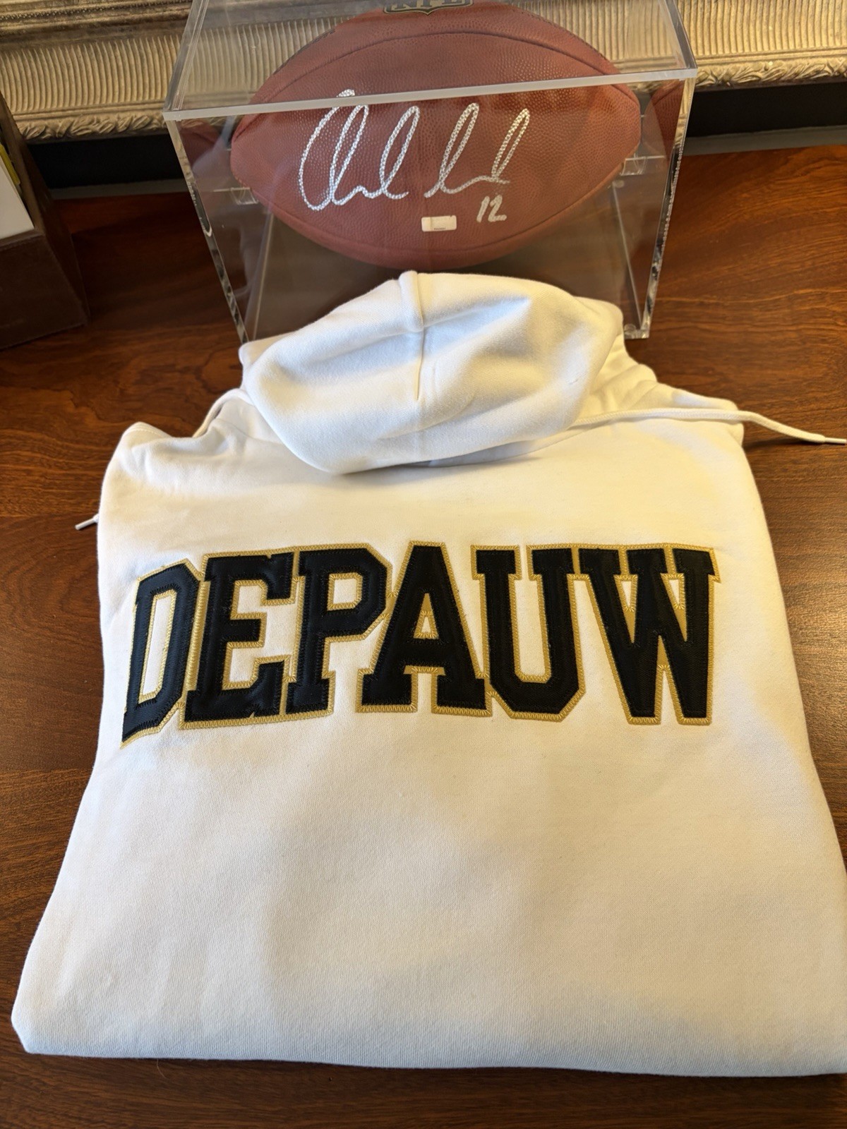 DePauw University Hooded Sweatshirt