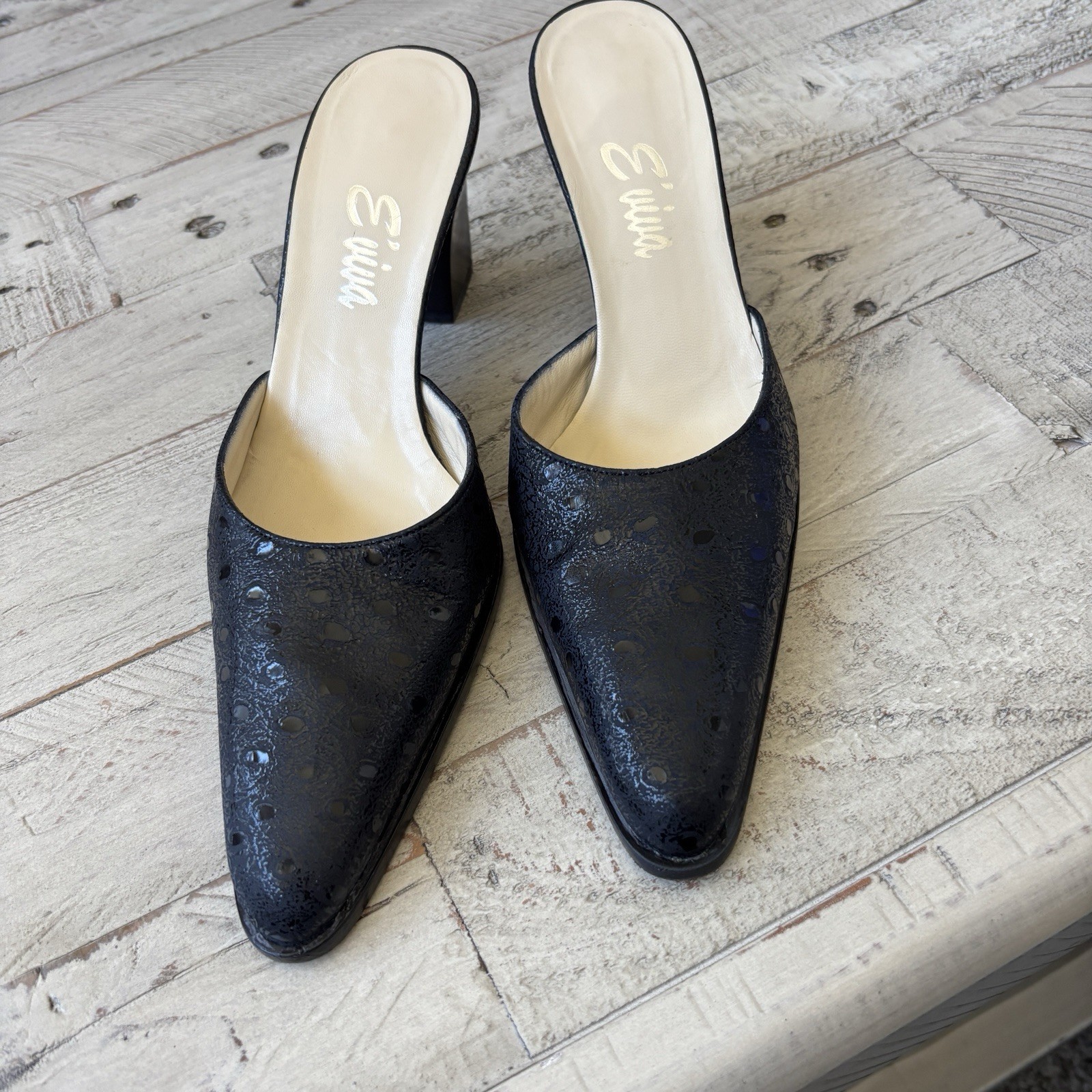 comfortable high heel 3” Mules