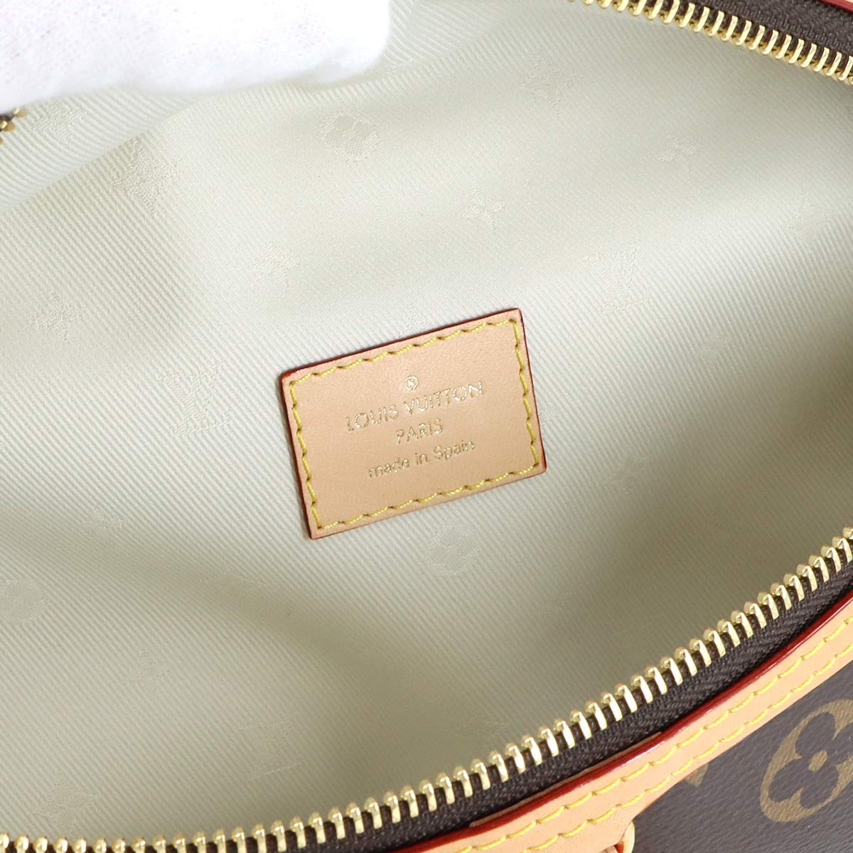 LOUIS VUITTON Monogram High Rise Body Bag Brown M46784 90322580