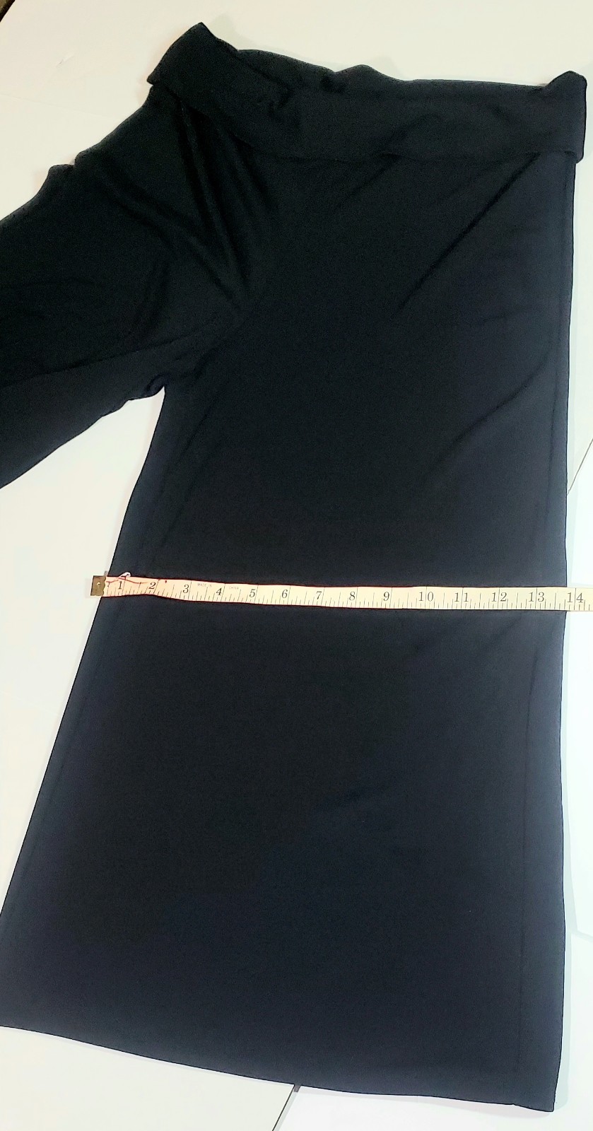 Max Studio Black Wide Leg Crop Pants Size M Pull-On Minimalist Chic Y2K 5709L07M
