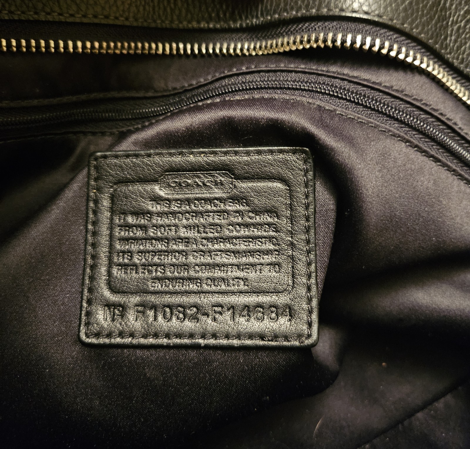 COACH Vintage Penelope Handbag Shoulder Bag Luxury Leather Satchel F14684