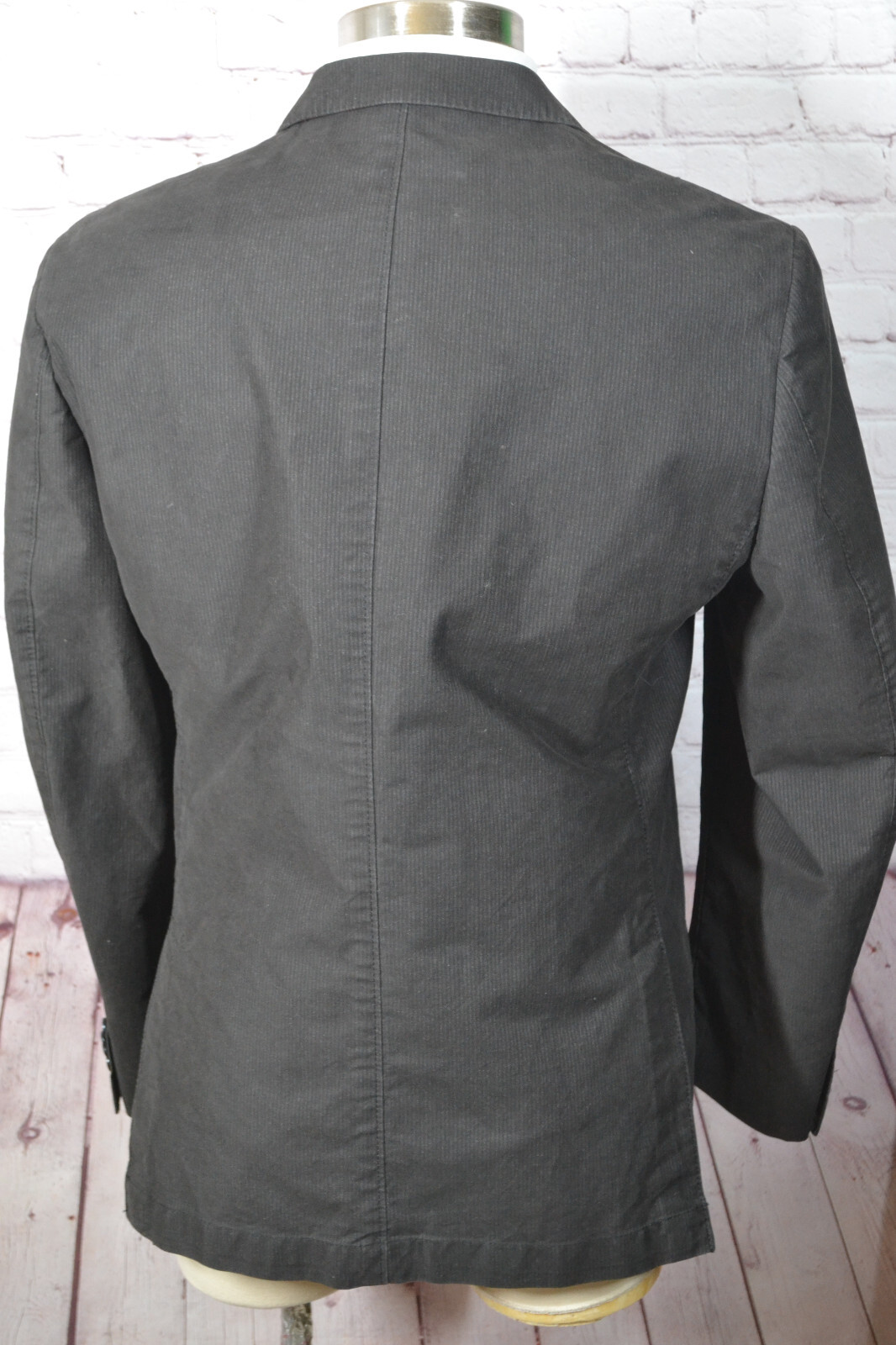 KROON Mens Brown Cotton Blend Classic Fit Sport Coat Suit Jacket SIZE 44R